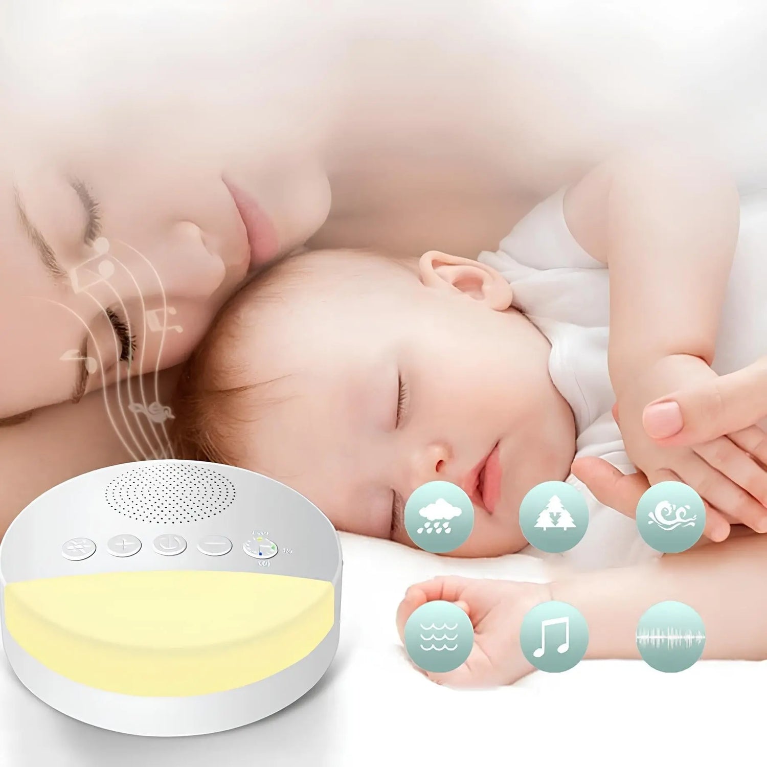 Machine de Sommeil à Bruit Blanc MOMSEREINE
