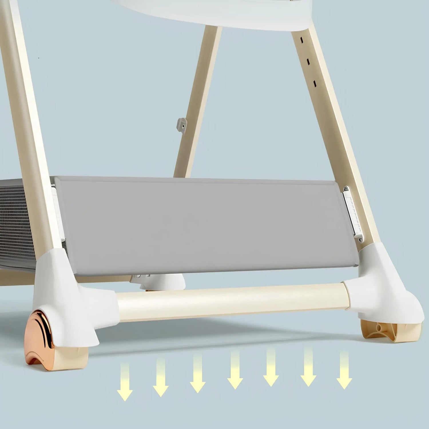 Chaise Haute Bébé Multifonction avec Roulettes MOMSEREINE