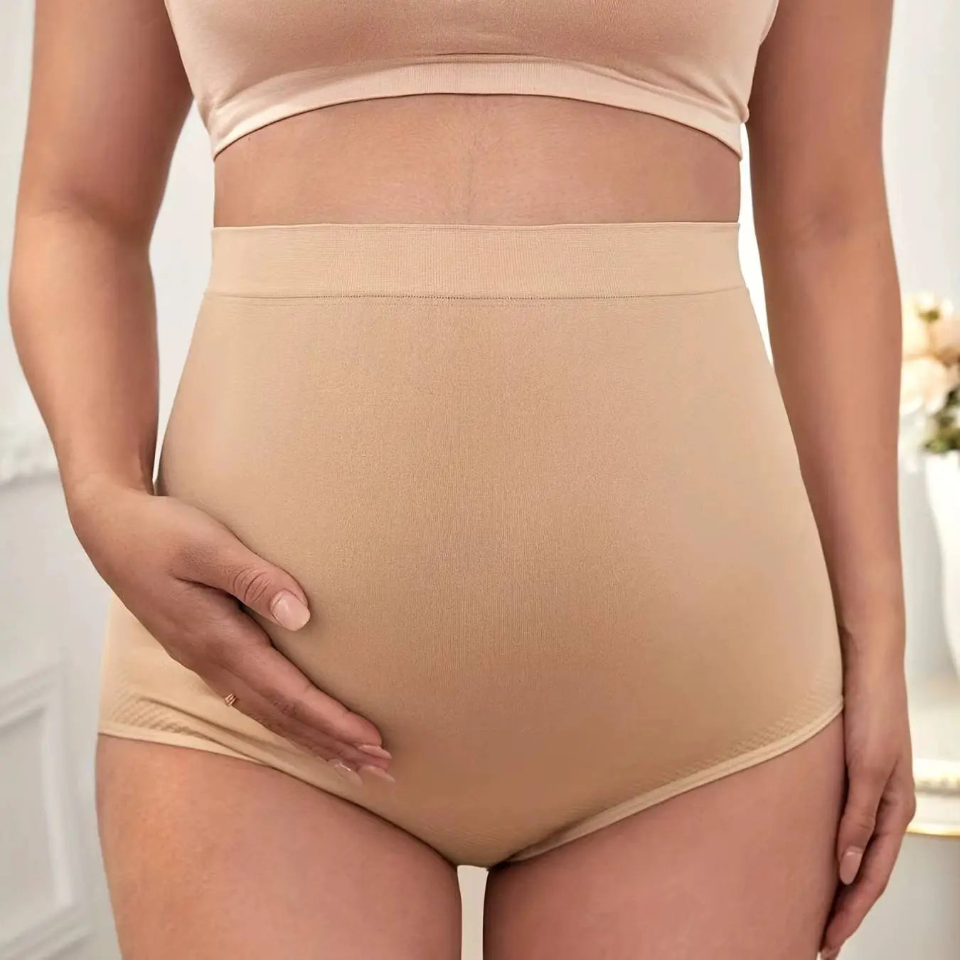 Lot de 3 Culottes de Maternité Taille Haute MOMSEREINE