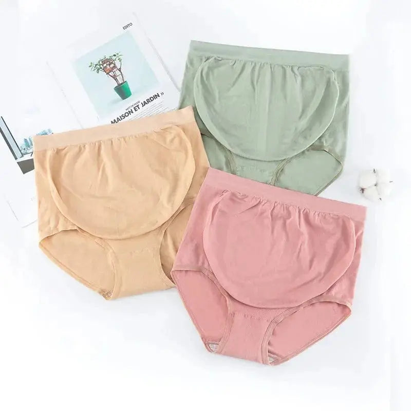 Lot de 3 Culottes de Maternité Taille Haute MOMSEREINE