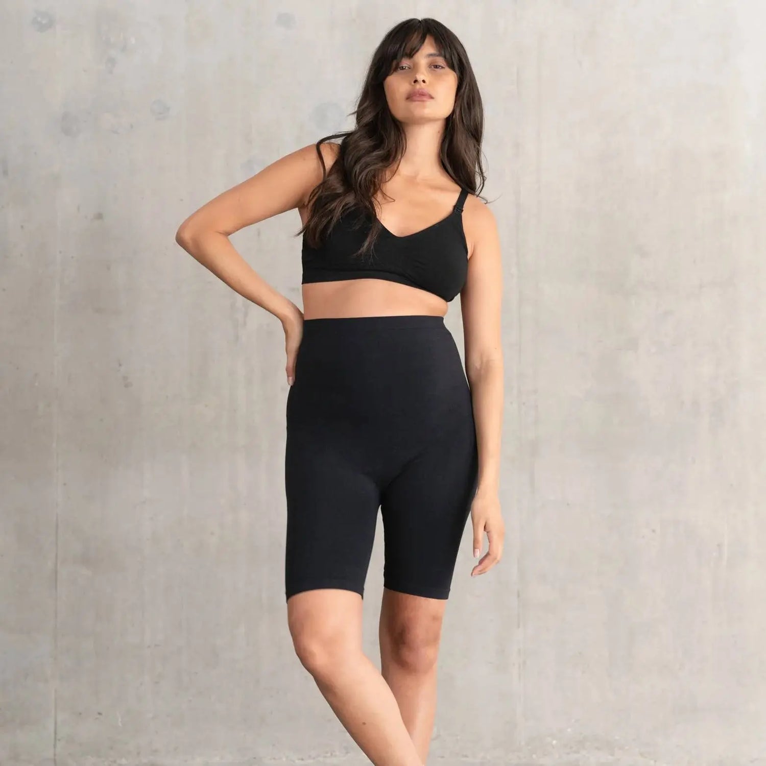 Short de grossesse confortable taille haute MOMSEREINE